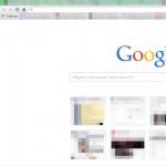 Добавление информации в экспресс панель Google Chrome: визуализация закладок Как вернуть гугл на экспресс панель
